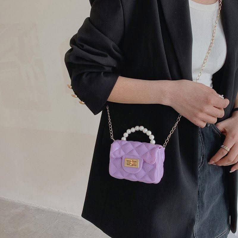 Super Hot Jelly Portable Mini Bag (PURPLE)
